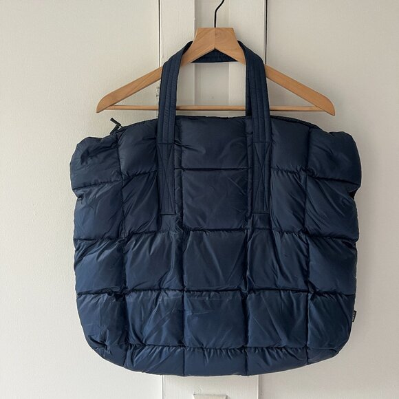 Aspesi Borsa Bag Puffer Tote - Navy - Picture 1 of 5